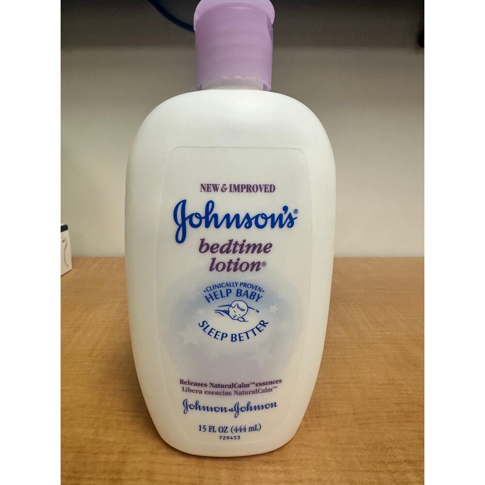 NOS VTG Johnson's Baby Bedtime Lotion 15 oz